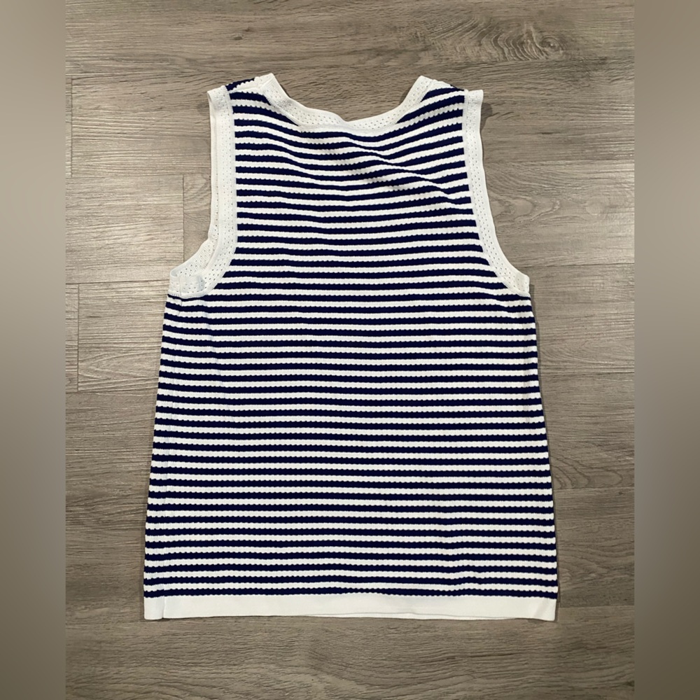 MELISSA NEPTON MELISSA NEPTON 25E TANK TOP AMELY RAYE‎ MARINE Stripe - Picture 4 of 4